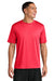 A4 A4N3142 Mens Performance Moisture Wicking Short Sleeve Crewneck T-Shirt Coral Model Front