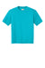 A4 A4N3142 Mens Performance Moisture Wicking Short Sleeve Crewneck T-Shirt Electric Blue Flat Front