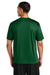 A4 A4N3142 Mens Performance Moisture Wicking Short Sleeve Crewneck T-Shirt Forest Green Model Back