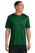 A4 A4N3142 Mens Performance Moisture Wicking Short Sleeve Crewneck T-Shirt Forest Green Model Front