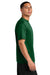 A4 A4N3142 Mens Performance Moisture Wicking Short Sleeve Crewneck T-Shirt Forest Green Model Side