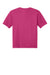 A4 A4N3142 Mens Performance Moisture Wicking Short Sleeve Crewneck T-Shirt Fuchsia Pink Flat Back