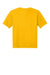 A4 A4N3142 Mens Performance Moisture Wicking Short Sleeve Crewneck T-Shirt Gold Flat Back