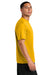 A4 A4N3142 Mens Performance Moisture Wicking Short Sleeve Crewneck T-Shirt Gold Model Side
