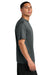 A4 A4N3142 Mens Performance Moisture Wicking Short Sleeve Crewneck T-Shirt Graphite Grey Model Side