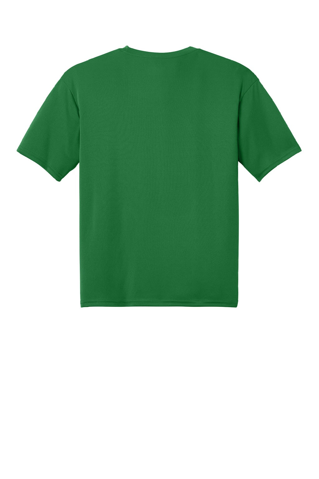 A4 A4N3142 Mens Performance Moisture Wicking Short Sleeve Crewneck T-Shirt Kelly Green Flat Back