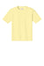 A4 A4N3142 Mens Performance Moisture Wicking Short Sleeve Crewneck T-Shirt Light Yellow Flat Front