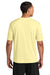 A4 A4N3142 Mens Performance Moisture Wicking Short Sleeve Crewneck T-Shirt Light Yellow Model Back