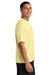 A4 A4N3142 Mens Performance Moisture Wicking Short Sleeve Crewneck T-Shirt Light Yellow Model Side