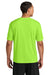 A4 A4N3142 Mens Performance Moisture Wicking Short Sleeve Crewneck T-Shirt Lime Green Model Back
