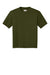 A4 A4N3142 Mens Performance Moisture Wicking Short Sleeve Crewneck T-Shirt Military Green Flat Front