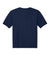 A4 A4N3142 Mens Performance Moisture Wicking Short Sleeve Crewneck T-Shirt Navy Blue Flat Back
