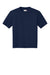 A4 A4N3142 Mens Performance Moisture Wicking Short Sleeve Crewneck T-Shirt Navy Blue Flat Front