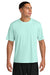 A4 A4N3142 Mens Performance Moisture Wicking Short Sleeve Crewneck T-Shirt Pastel Mint Model Front