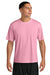 A4 A4N3142 Mens Performance Moisture Wicking Short Sleeve Crewneck T-Shirt Pink Model Front