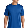 A4 Mens Performance Moisture Wicking Short Sleeve Crewneck T-Shirt - Royal Blue