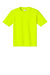 A4 A4N3142 Mens Performance Moisture Wicking Short Sleeve Crewneck T-Shirt Safety Yellow Flat Front