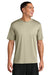 A4 A4N3142 Mens Performance Moisture Wicking Short Sleeve Crewneck T-Shirt Sand Model Front