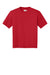 A4 A4N3142 Mens Performance Moisture Wicking Short Sleeve Crewneck T-Shirt Scarlet Red Flat Front