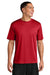 A4 A4N3142 Mens Performance Moisture Wicking Short Sleeve Crewneck T-Shirt Scarlet Red Model Front
