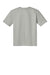 A4 A4N3142 Mens Performance Moisture Wicking Short Sleeve Crewneck T-Shirt Silver Grey Flat Back