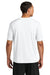 A4 A4N3142 Mens Performance Moisture Wicking Short Sleeve Crewneck T-Shirt White Model Back