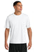 A4 A4N3142 Mens Performance Moisture Wicking Short Sleeve Crewneck T-Shirt White Model Front