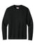 A4 A4N3165 Mens Performance Moisture Wicking Long Sleeve Crewneck T-Shirt Black Flat Front