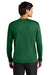 A4 A4N3165 Mens Performance Moisture Wicking Long Sleeve Crewneck T-Shirt Forest Green Model Back