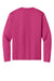 A4 A4N3165 Mens Performance Moisture Wicking Long Sleeve Crewneck T-Shirt Fuchsia Pink Flat Back