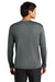 A4 A4N3165 Mens Performance Moisture Wicking Long Sleeve Crewneck T-Shirt Graphite Grey Model Back