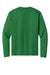 A4 A4N3165 Mens Performance Moisture Wicking Long Sleeve Crewneck T-Shirt Kelly Green Flat Back