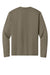 A4 A4N3165 Mens Performance Moisture Wicking Long Sleeve Crewneck T-Shirt Olive Green Flat Back