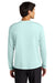 A4 A4N3165 Mens Performance Moisture Wicking Long Sleeve Crewneck T-Shirt Pastel Blue Model Back