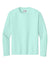 A4 A4N3165 Mens Performance Moisture Wicking Long Sleeve Crewneck T-Shirt Pastel Mint Flat Front