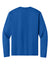 A4 A4N3165 Mens Performance Moisture Wicking Long Sleeve Crewneck T-Shirt Royal Blue Flat Back