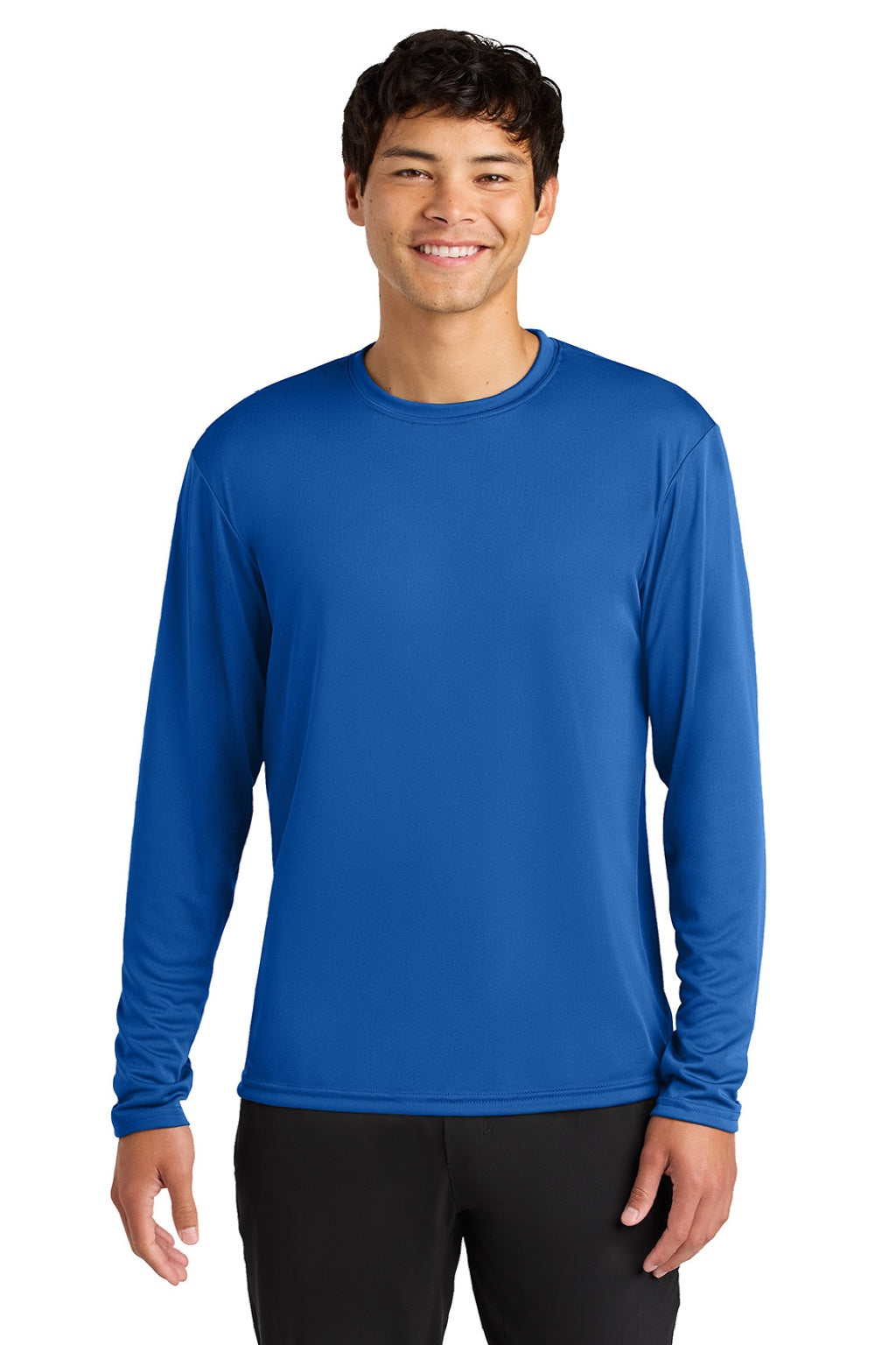 Crew Neck Cool Wicking Shirts A4 A4N3165 Mens Royal Blue