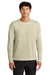 A4 A4N3165 Mens Performance Moisture Wicking Long Sleeve Crewneck T-Shirt Sand Model Front