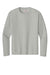 A4 A4N3165 Mens Performance Moisture Wicking Long Sleeve Crewneck T-Shirt Silver Grey Flat Front