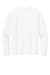 A4 A4N3165 Mens Performance Moisture Wicking Long Sleeve Crewneck T-Shirt White Flat Back