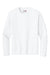 A4 A4N3165 Mens Performance Moisture Wicking Long Sleeve Crewneck T-Shirt White Flat Front