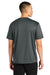 A4 A4N3402 Mens Sprint Performance Moisture Wicking Short Sleeve Crewneck T-Shirt Graphite Grey Model Back