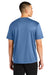 A4 A4N3402 Mens Sprint Performance Moisture Wicking Short Sleeve Crewneck T-Shirt Light Blue Model Back