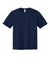A4 A4N3402 Mens Sprint Performance Moisture Wicking Short Sleeve Crewneck T-Shirt Navy Blue Flat Front