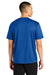 A4 A4N3402 Mens Sprint Performance Moisture Wicking Short Sleeve Crewneck T-Shirt Royal Blue Model Back