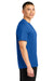 A4 A4N3402 Mens Sprint Performance Moisture Wicking Short Sleeve Crewneck T-Shirt Royal Blue Model Side