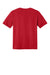 A4 A4N3402 Mens Sprint Performance Moisture Wicking Short Sleeve Crewneck T-Shirt Scarlet Red Flat Back