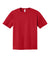 A4 A4N3402 Mens Sprint Performance Moisture Wicking Short Sleeve Crewneck T-Shirt Scarlet Red Flat Front