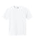 A4 A4N3402 Mens Sprint Performance Moisture Wicking Short Sleeve Crewneck T-Shirt White Flat Front