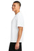 A4 A4N3402 Mens Sprint Performance Moisture Wicking Short Sleeve Crewneck T-Shirt White Model Side